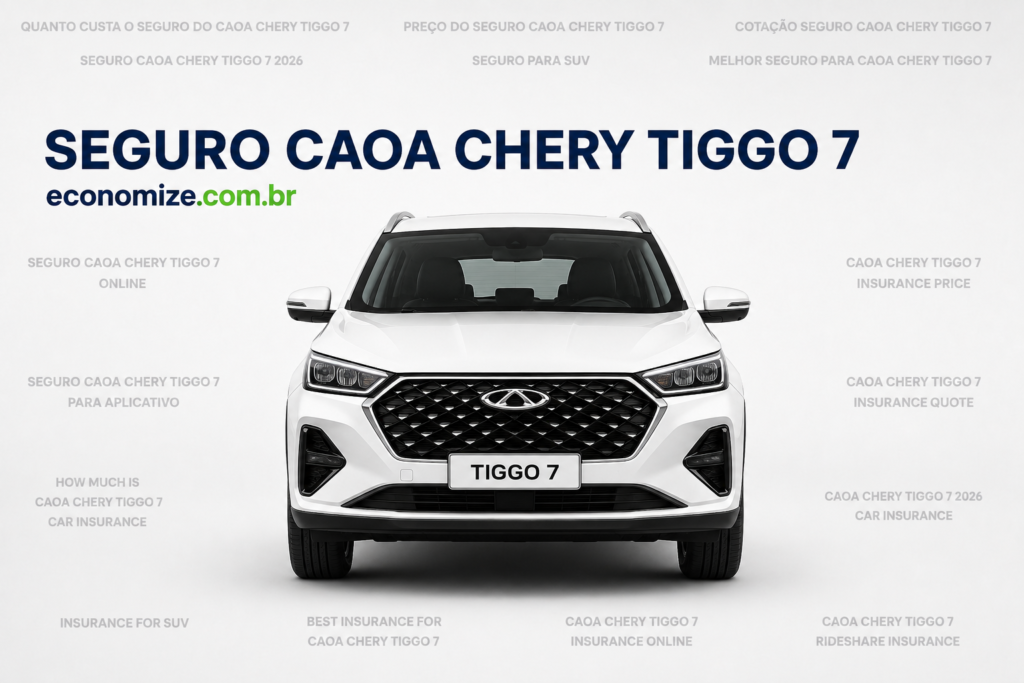 Seguro Caoa Chery Tiggo 7: Como funciona as Coberturas, e Preços