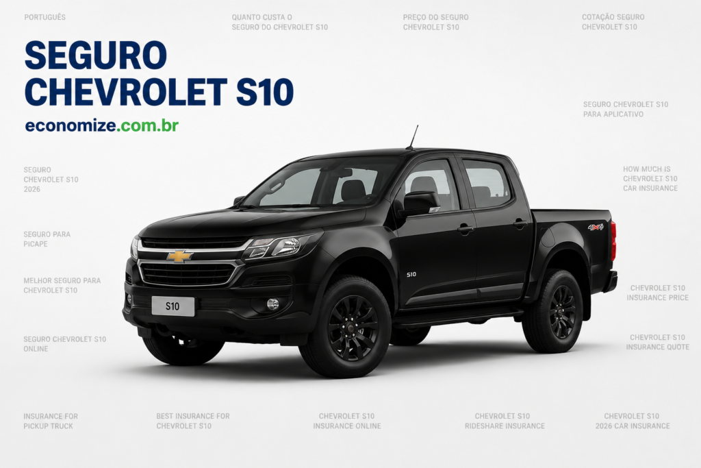 Seguro Chevrolet S10: Coberturas, Preço Médio e Como Economizar
