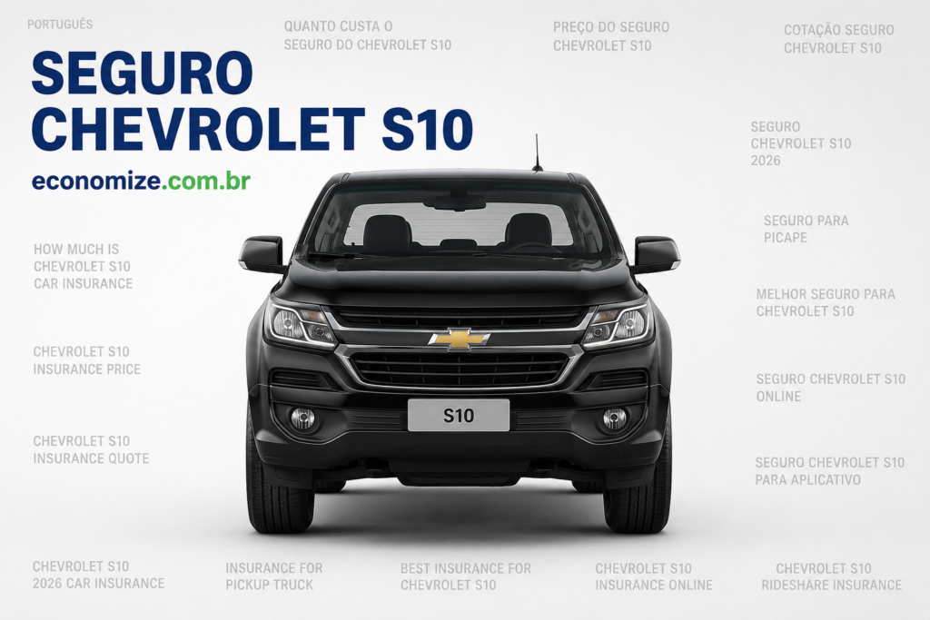 Seguro Chevrolet S10: Coberturas, Preço Médio e Como Economizar