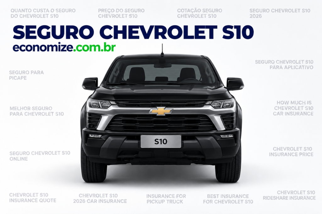 Seguro Chevrolet S10: Coberturas, Preço Médio e Como Economizar