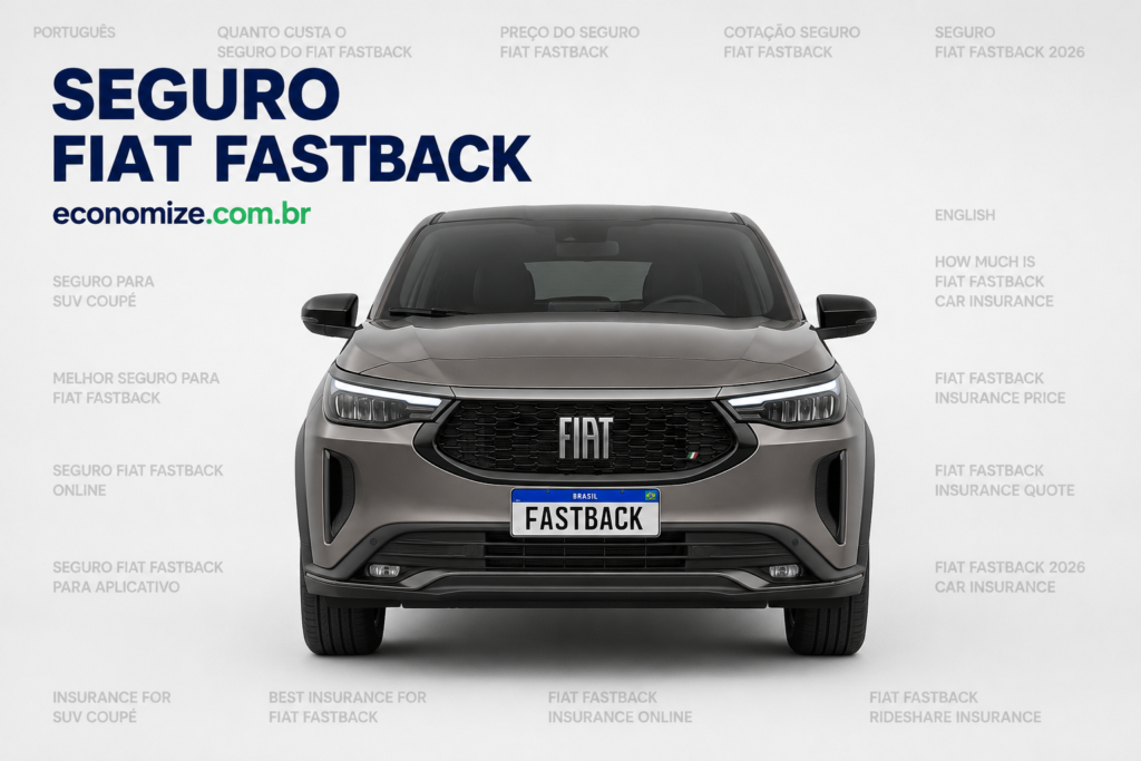 Seguro Fiat Fastback: Coberturas, Preço Médio e Como Economizar