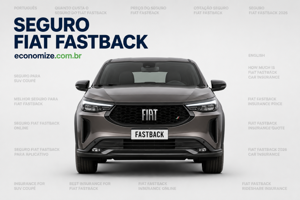 Seguro Fiat Fastback: Coberturas, Preço Médio e Como Economizar