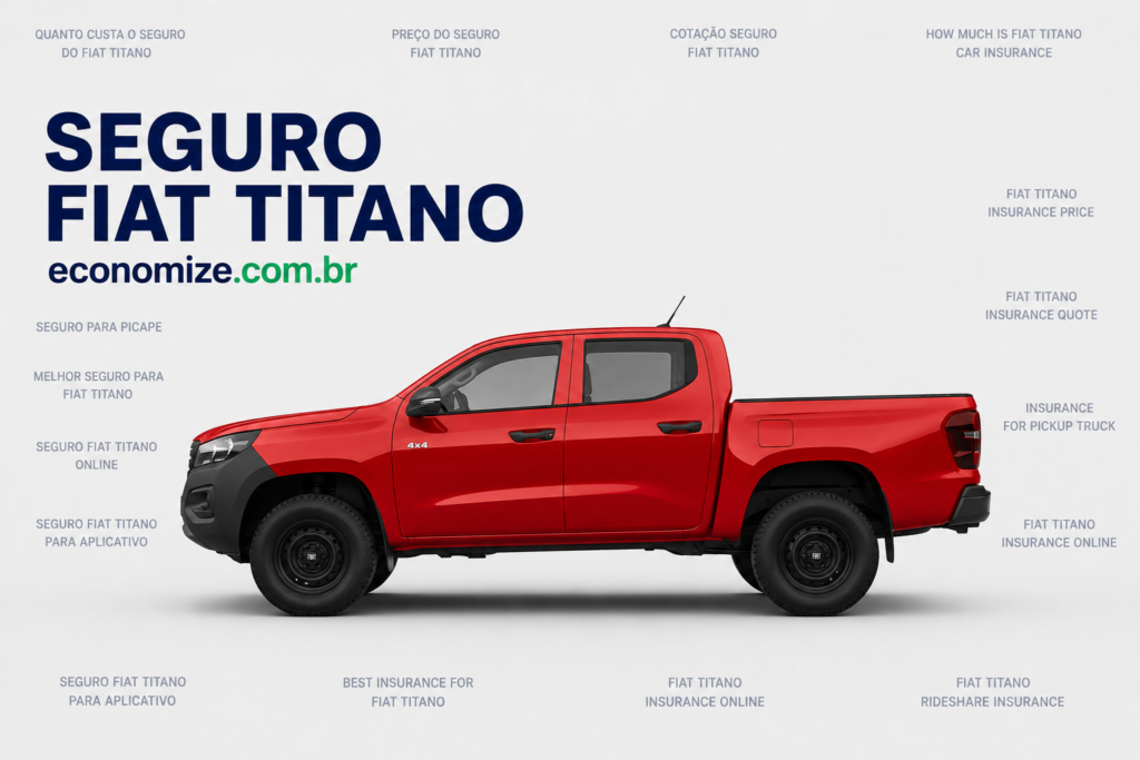 Seguro Fiat Titano: Coberturas, Preço Médio e Como Economizar