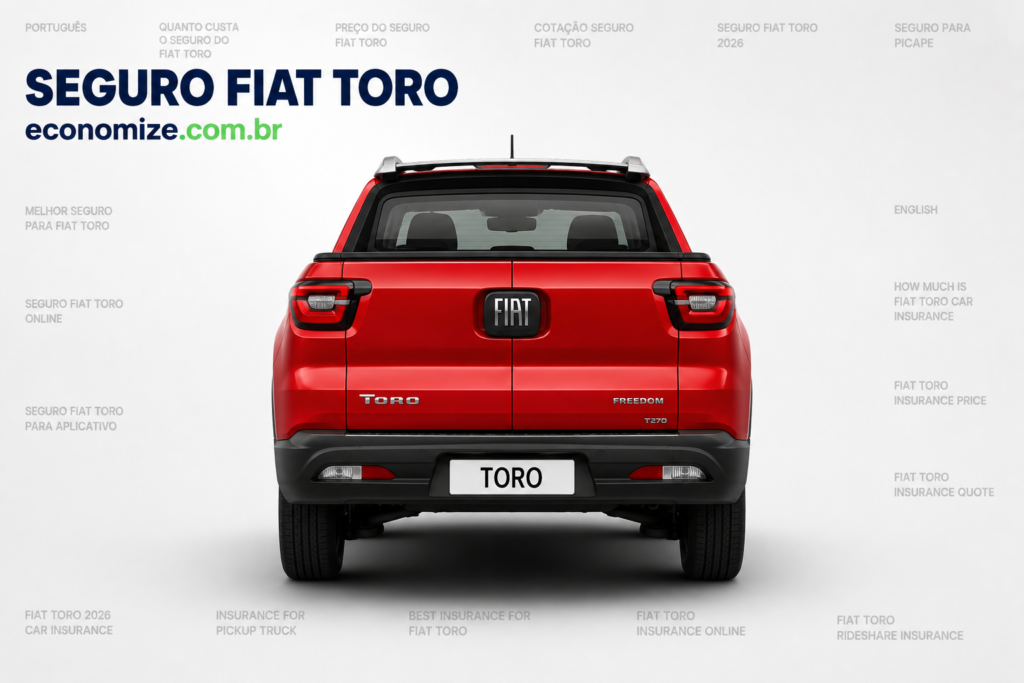 Seguro Fiat Toro: Coberturas, Preço Médio e Como Economizar