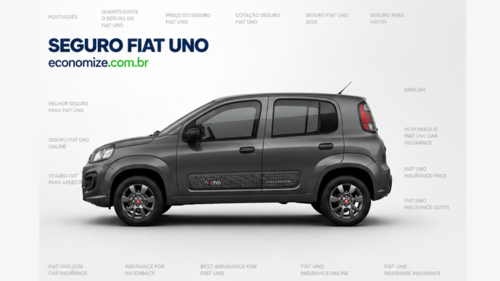 Seguro Fiat Uno: Coberturas, Preço Médio e Como Economizar