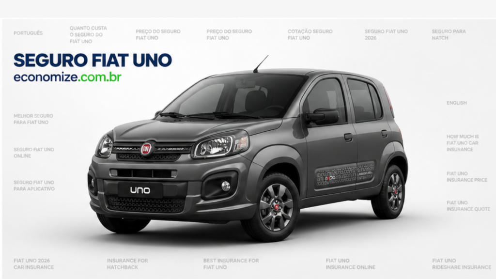 Seguro Fiat Uno: Coberturas, Preço Médio e Como Economizar