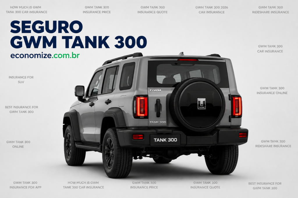 Seguro GWM Tank 300: Preço Médio e Como Economizar e Coberturas