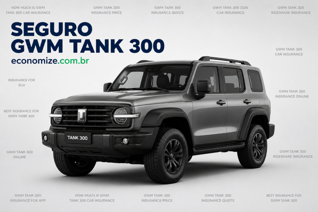Seguro GWM Tank 300: Preço Médio e Como Economizar e Coberturas