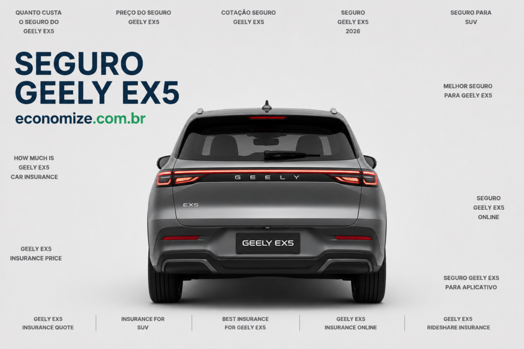 Seguro Geely EX5: Cobertura, Preço e Economia