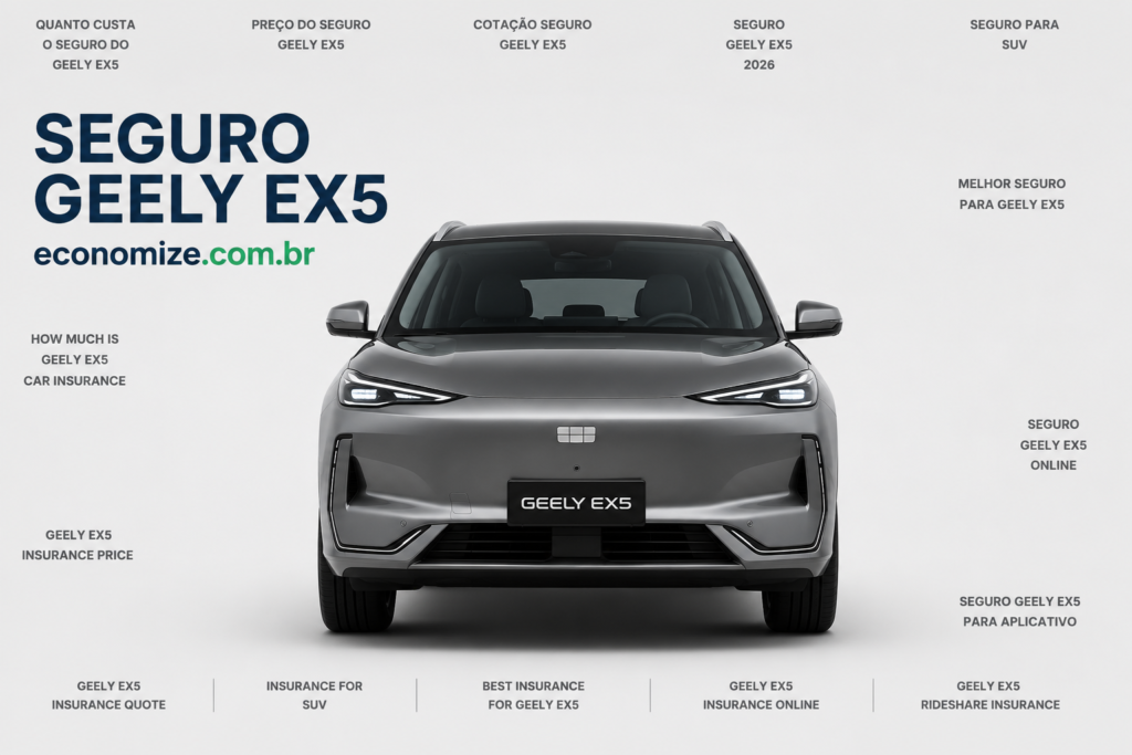 Seguro Geely EX5: Cobertura, Preço e Economia