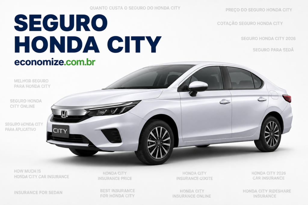 Seguro Honda City: Coberturas, Preço Médio e Como Economizar