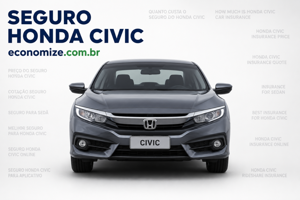 Seguro Honda Civic: Coberturas, Preço Médio e Como Economizar