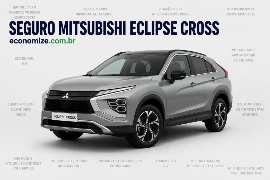 Seguro Mitsubishi Eclipse Cross: Preços e dicas para economizar