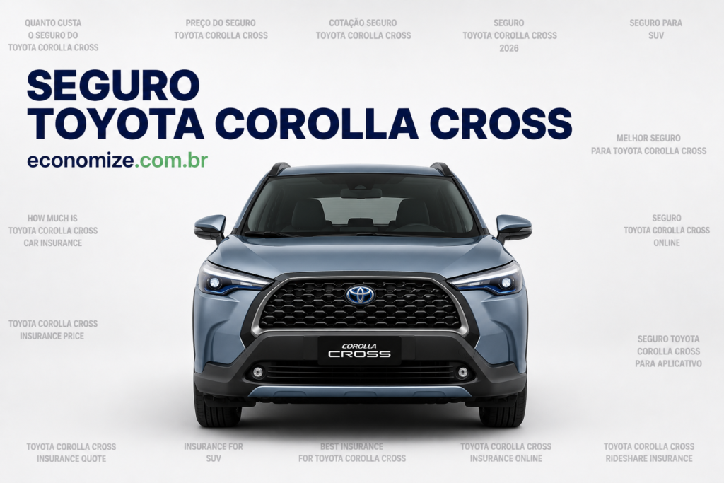 Seguro Toyota Corolla Cross: Preços e Coberturas