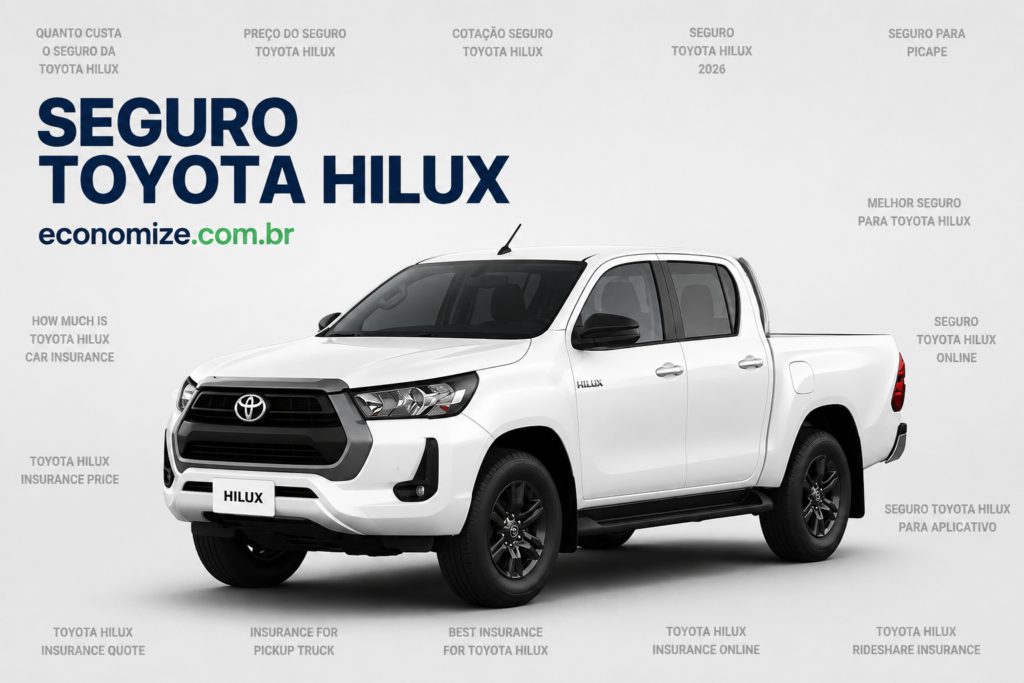 Seguro Toyota Hilux: Coberturas, Preço Médio e Como Economizar