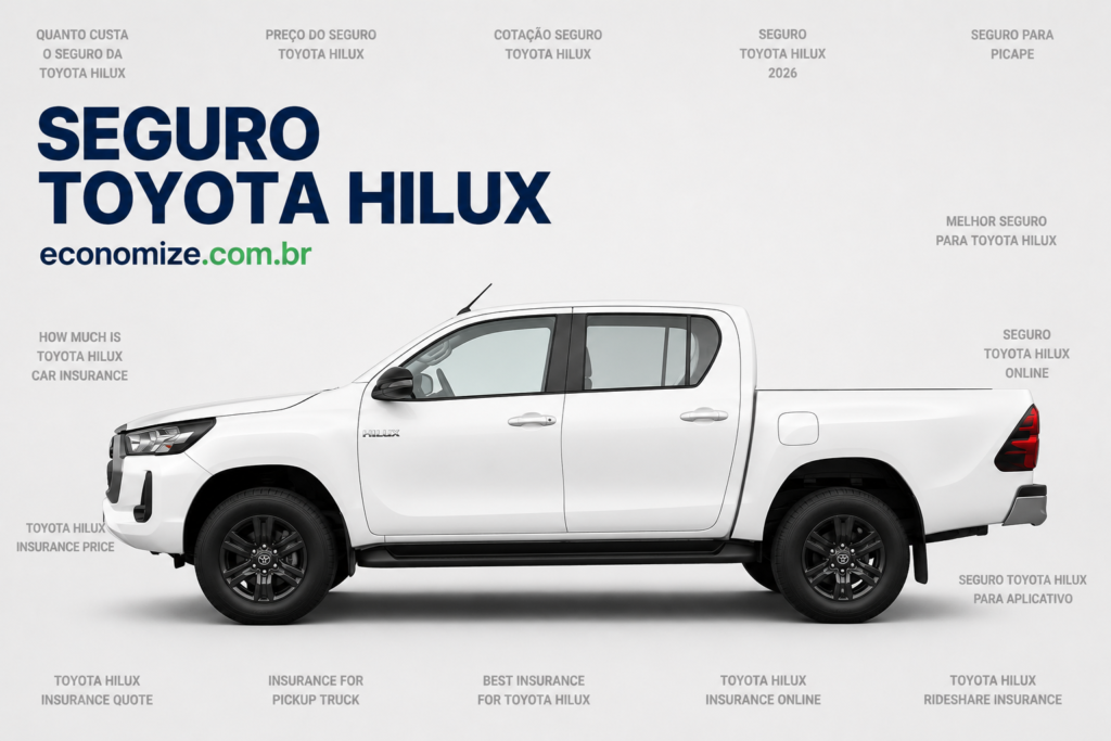 Seguro Toyota Hilux: Coberturas, Preço Médio e Como Economizar