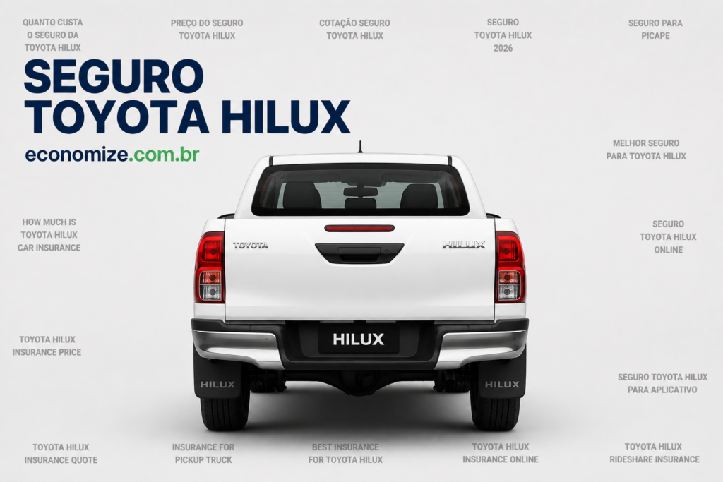 Seguro Toyota Hilux: Coberturas, Preço Médio e Como Economizar