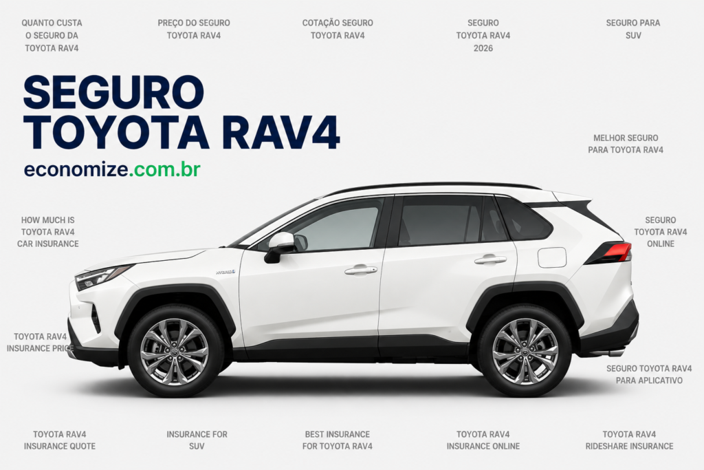 Seguro Toyota RAV4: Economize com o Guia de Coberturas e Preços