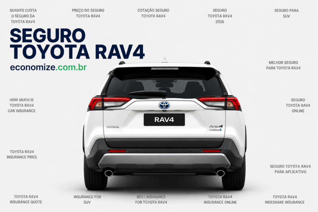 Seguro Toyota RAV4: Economize com o Guia de Coberturas e Preços