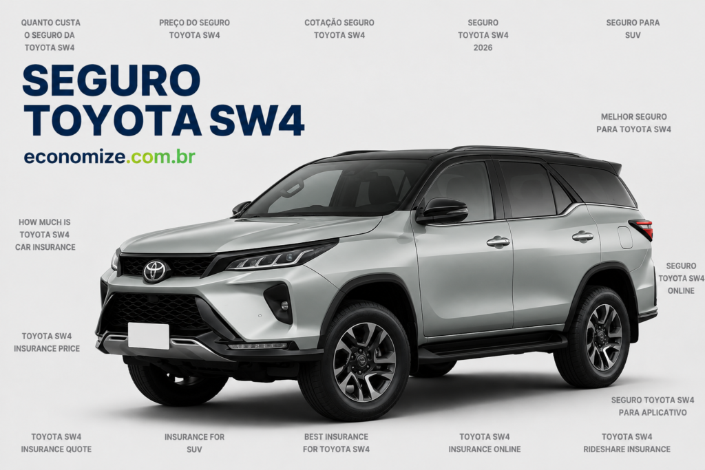 Seguro Toyota SW4: Preços e Coberturas