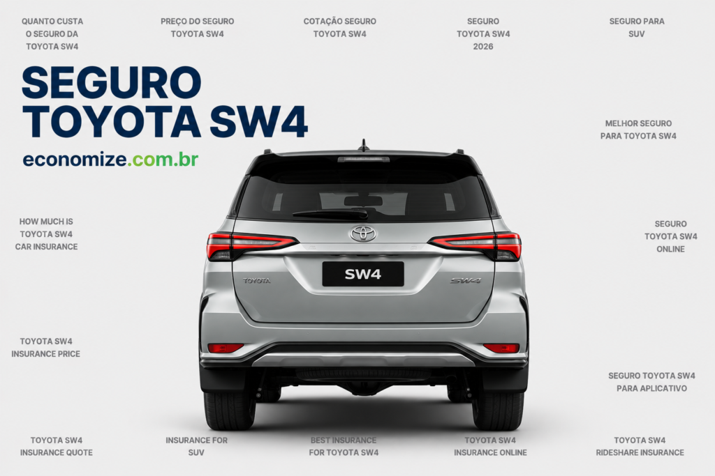 Seguro Toyota SW4: Preços e Coberturas