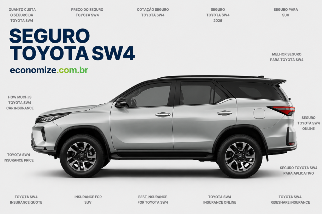Seguro Toyota SW4: Preços e Coberturas