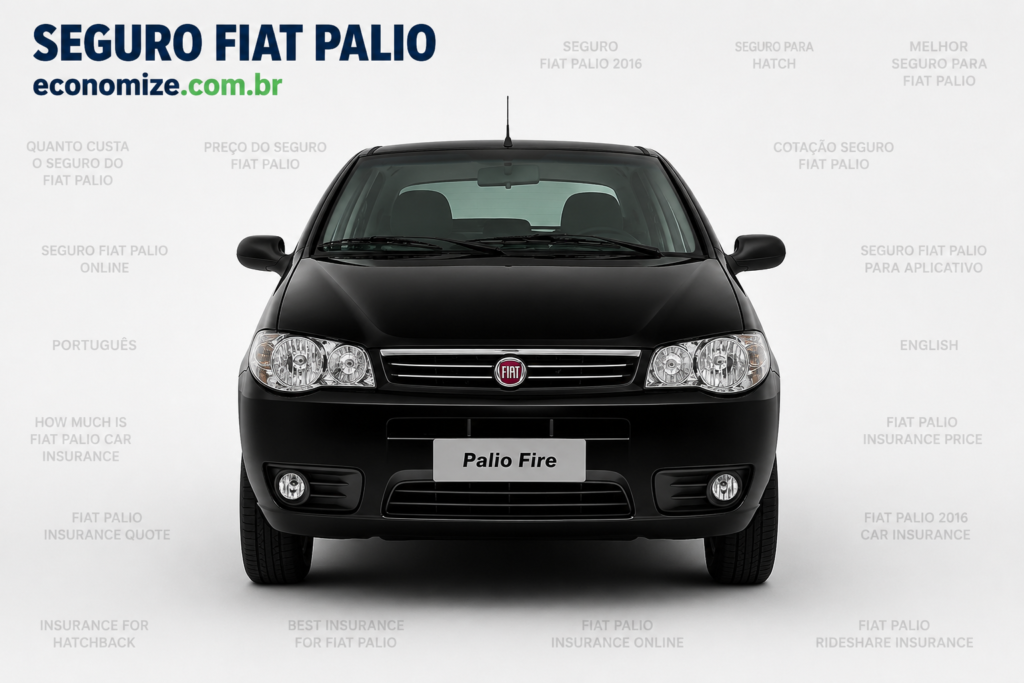 Seguro Fiat Palio: Coberturas, Preço Médio e Como Economizar
