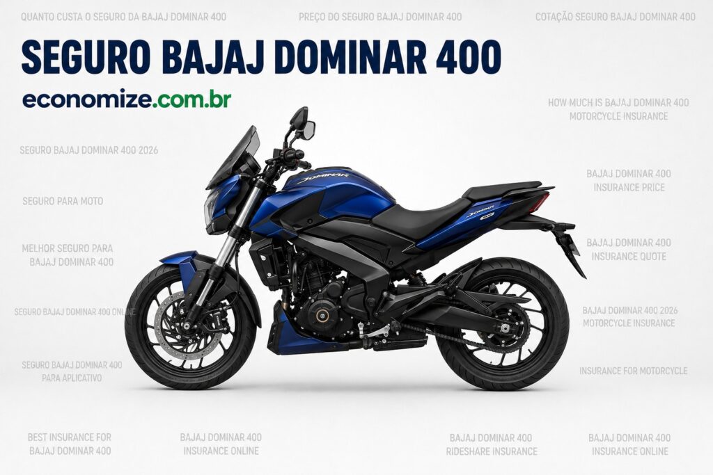 seguro bajaj dominar 400 preço