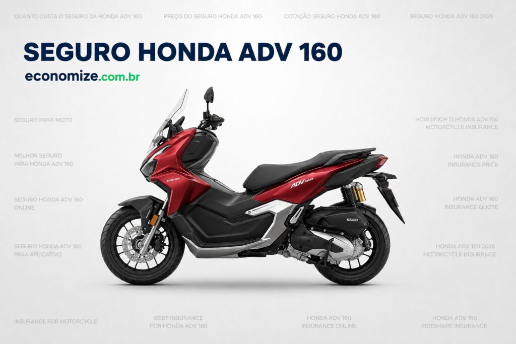 seguro honda adv 160 preço