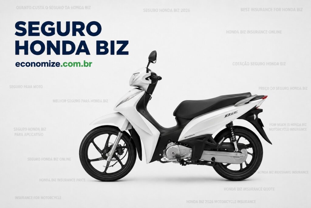 seguro honda biz preço