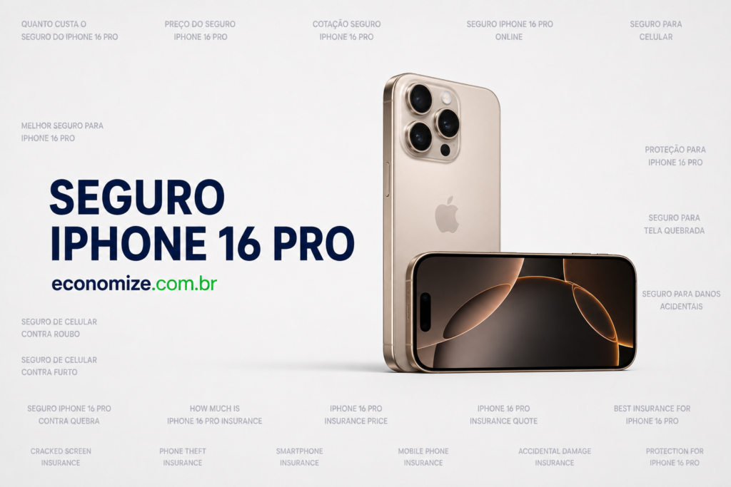 seguro do iphone 16 pro valor