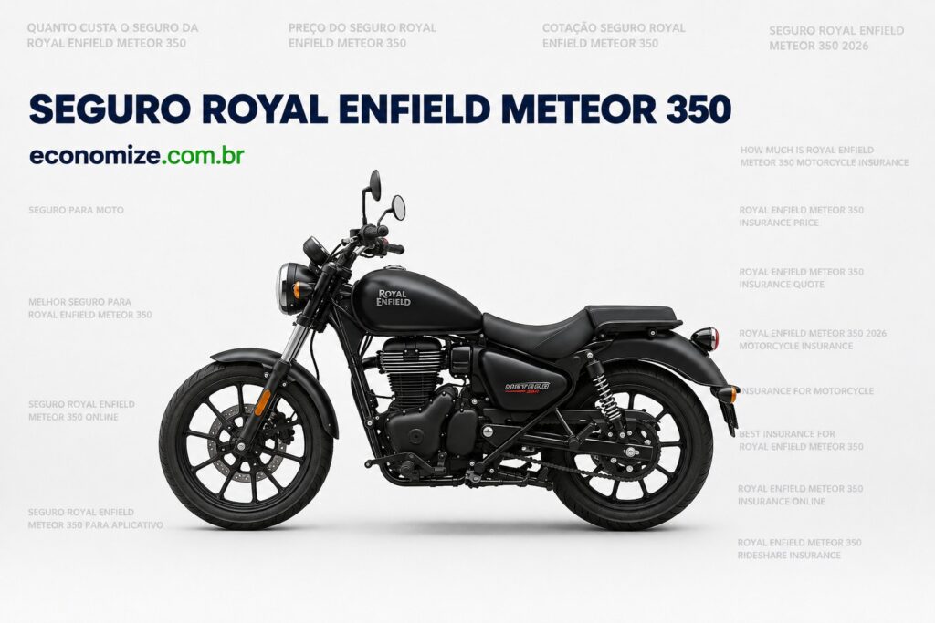 seguro royal enfield meteor 350 preço
