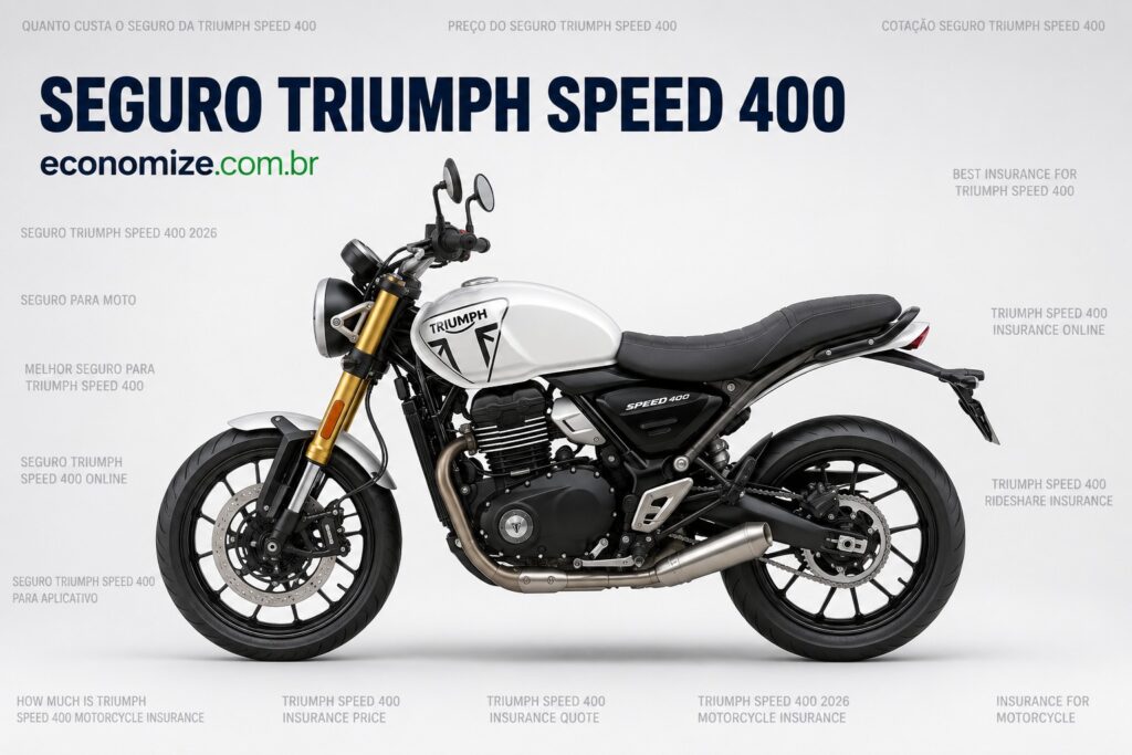 seguro triumph speed 400 preço