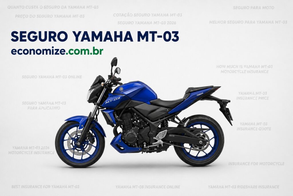 seguro yamaha mt-03 preço