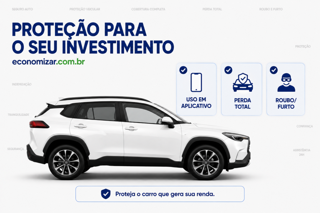 Aplicativo carro financiado seguro