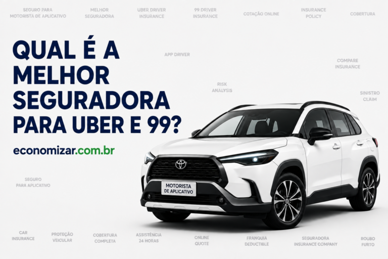 qual a melhor seguradora para uber e 99