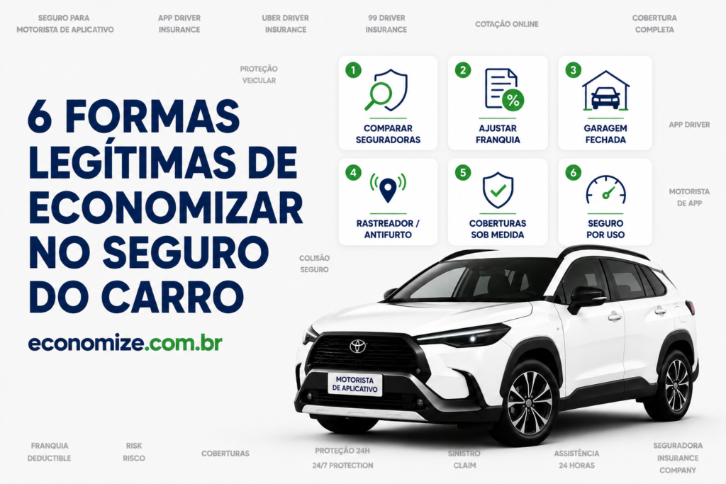 como economizar até 30% no seguro