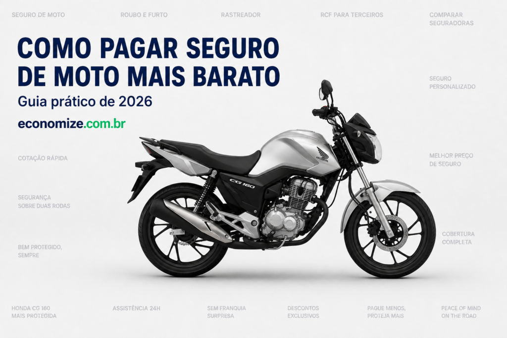 como pagar seguro de moto mais barato