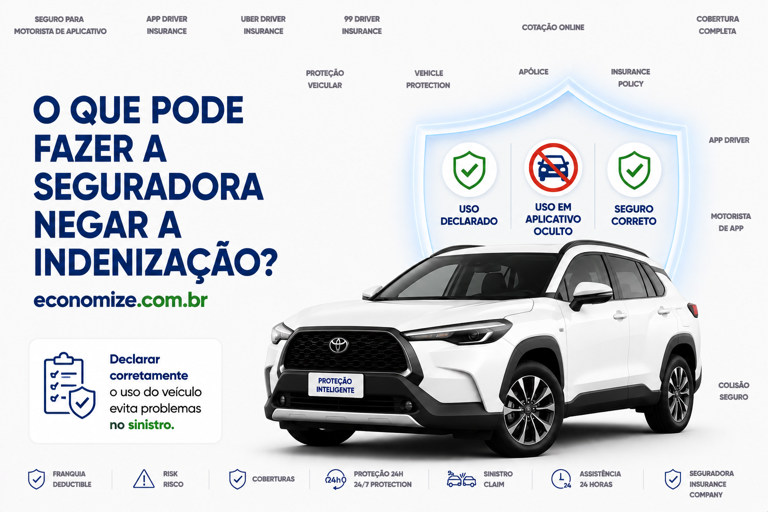 o que pode fazer a seguradora