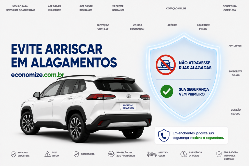 o seguro cobre alagamentos, enchentes e queda de arvore