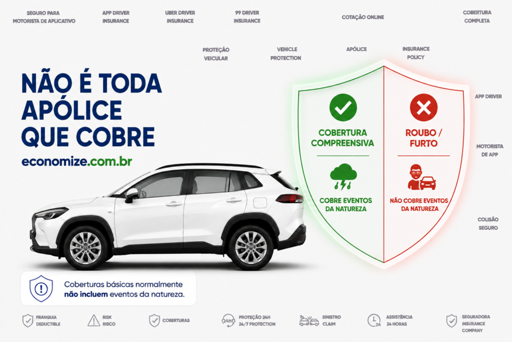 o seguro cobre enchentes e alagamentos e queda