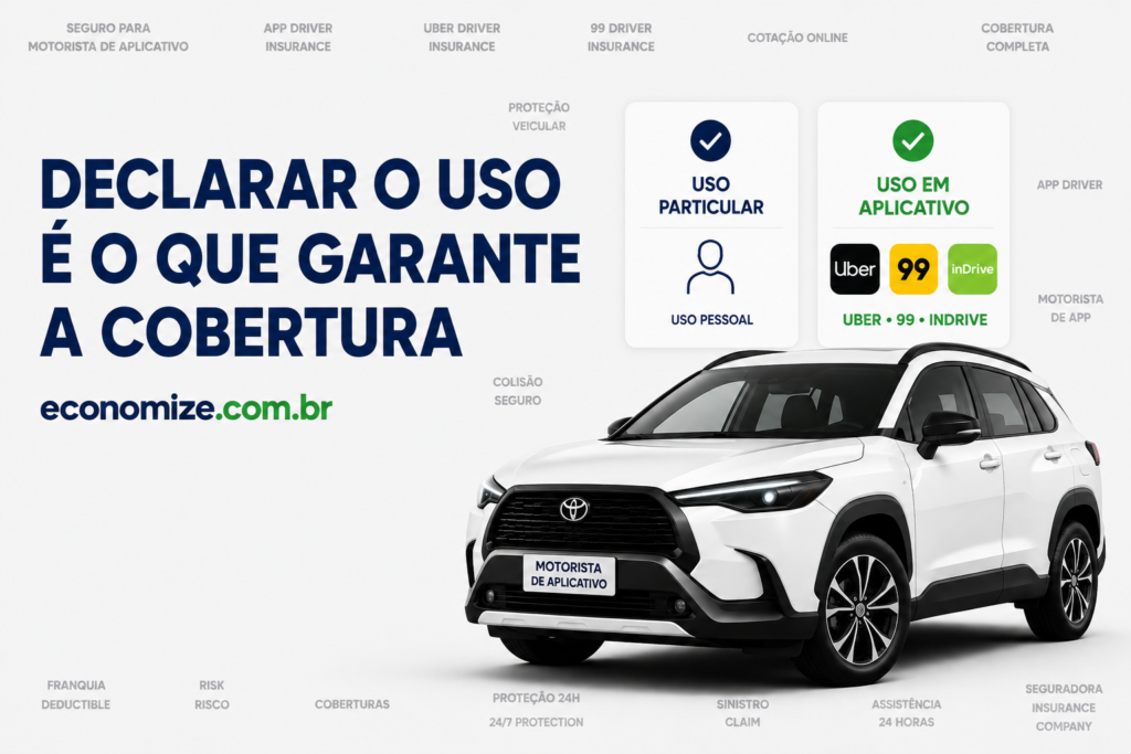 preciso avisar a seguradora que trabalho