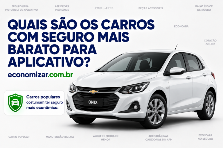 quais os seguros mais baratos para carro