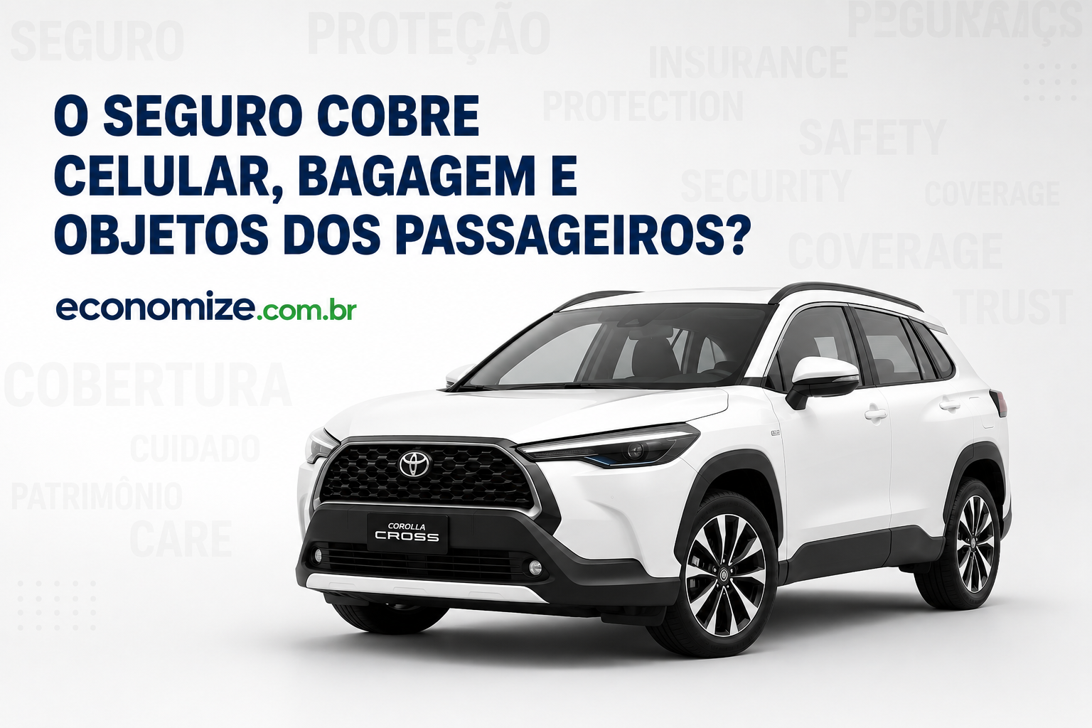 seguro cobre bagagem dos passageiros