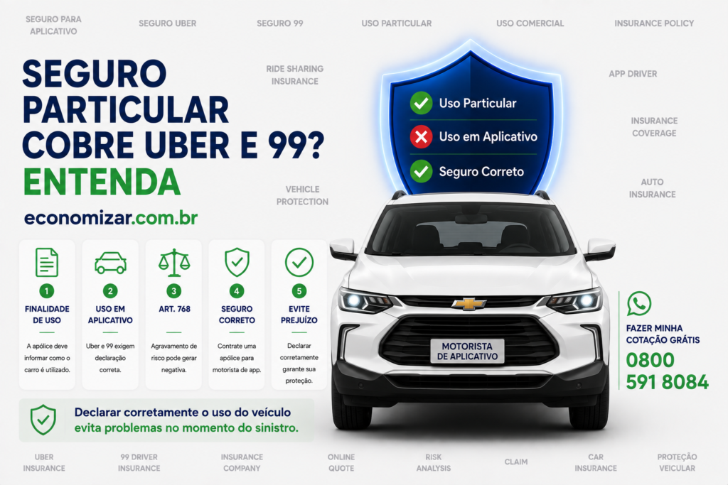 seguro comum cobre motorista