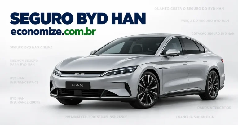 Seguro para BYD Han: cotação online na Economize ON