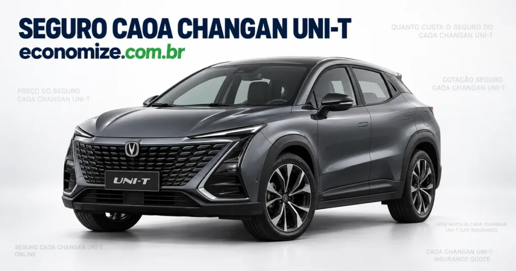 Seguro para CAOA Changan UNI-T: cotação online na Economize ON