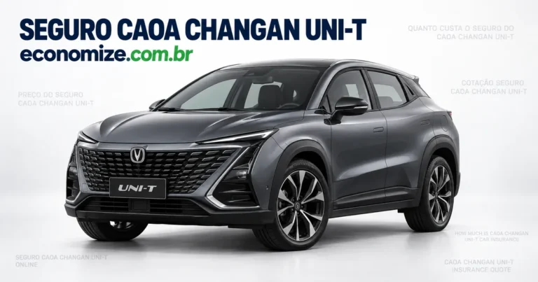 Seguro para CAOA Changan UNI-T: cotação online na Economize ON