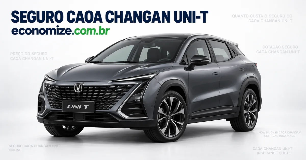 Seguro para CAOA Changan UNI-T: cotação online na Economize ON