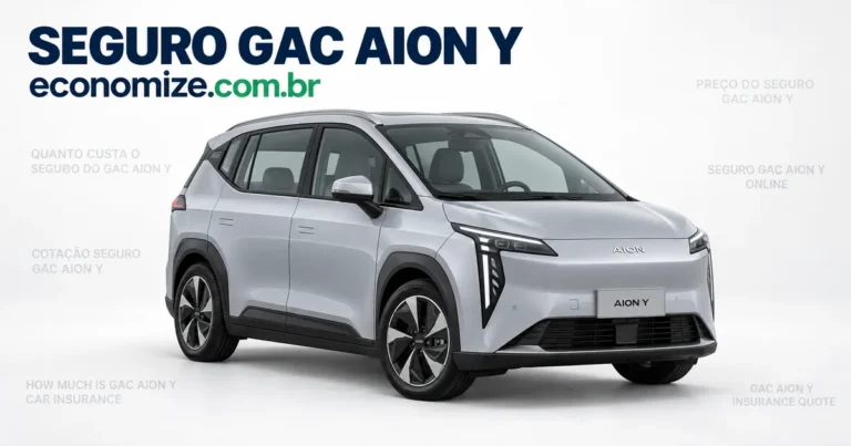 Seguro para GAC Aion Y: cotação online na Economize ON